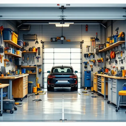 Организация пространства в гараже: как превратить хаос в идеальное рабочее пространство