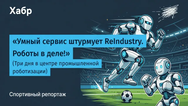 Умный сервис штурмует ReIndustry. Роботы в деле!