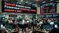 SpaceX взорвал рынок. Розничные инвесторы сошли с ума!