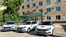 Автопарк поликлиники обновился. Десять машин за три года!